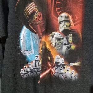 Star wars men's short sleeve black tshirt. Size 2XL